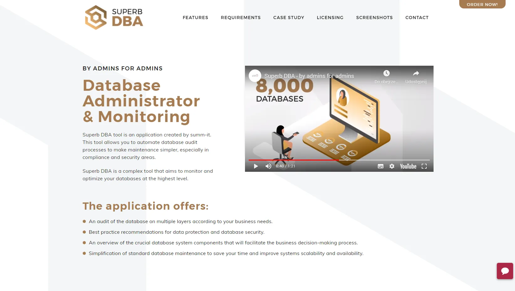 SuperDBA — Narzędzie dla administratorów